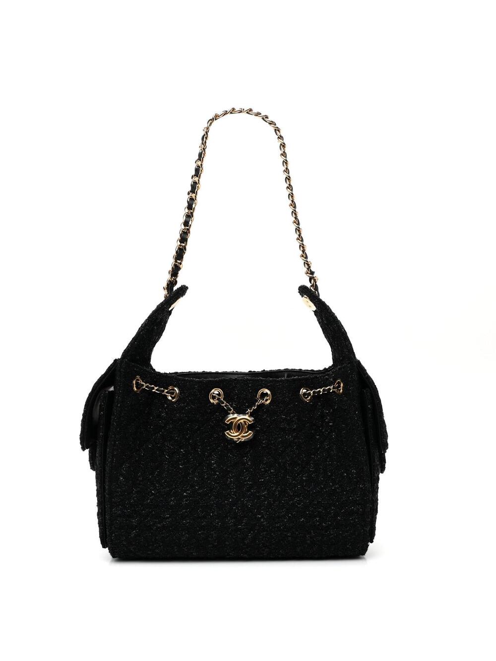 Tweed Quilted Small Chanel 25 Handbag #325119C82B